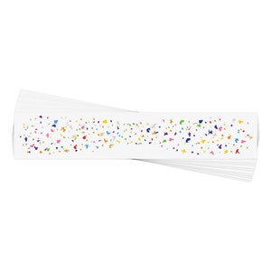 Flash Tattoos RAINBOW CONFETTI FRECKLES | 10 temporary freckle tattoos | Face freckles | Rainbow party favor | Rainbow sticker