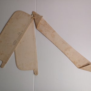 Victorian Men's Starched Collar and Cuffs
