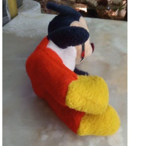 Peluche vintage de Mickey Mouse de 40 cm imagen 5