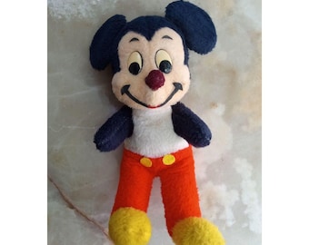 Peluche vintage de Mickey Mouse de 40 cm