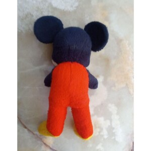 Peluche vintage de Mickey Mouse de 40 cm imagen 2