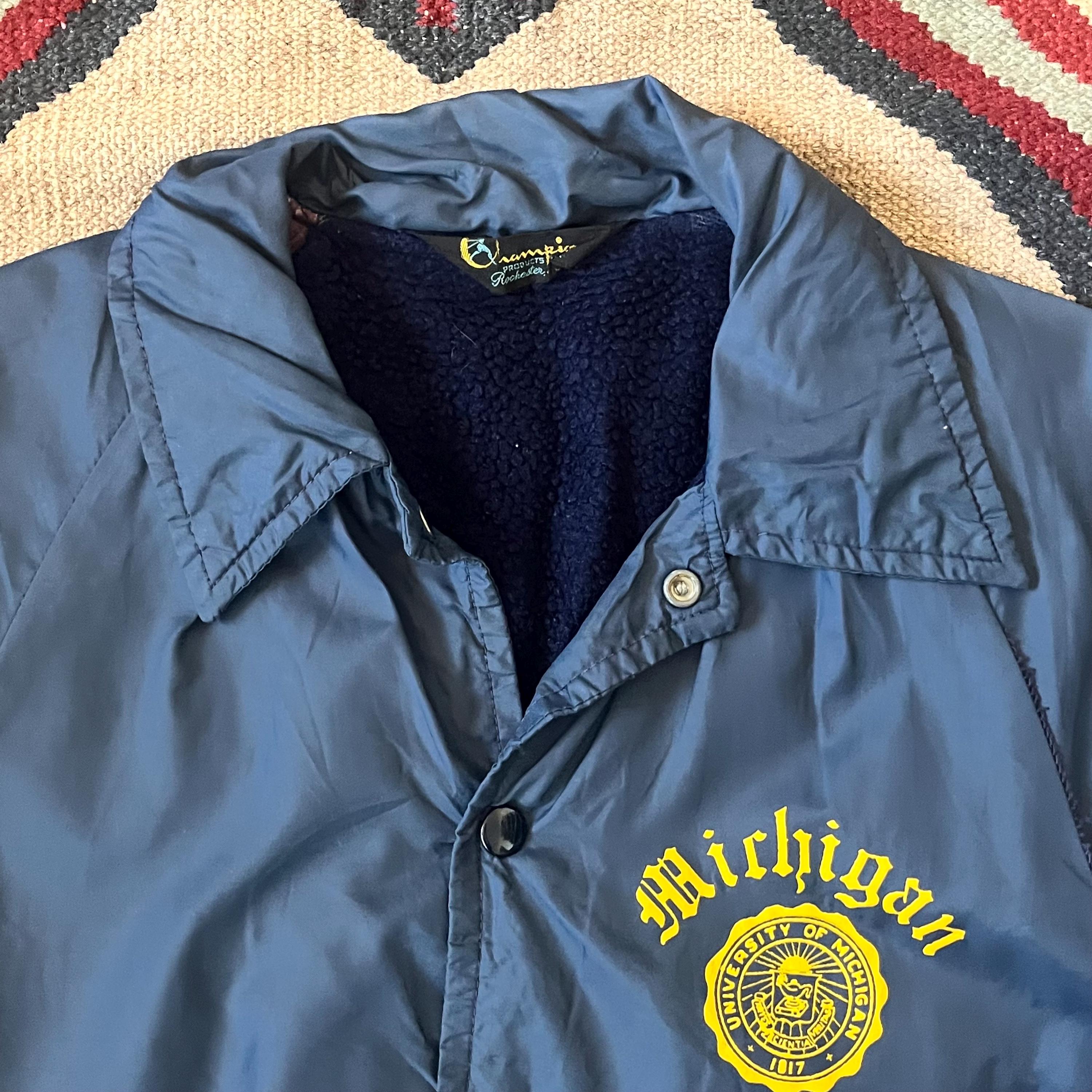 1960s Michigan Wolverines Champion Windbreaker | Vintage