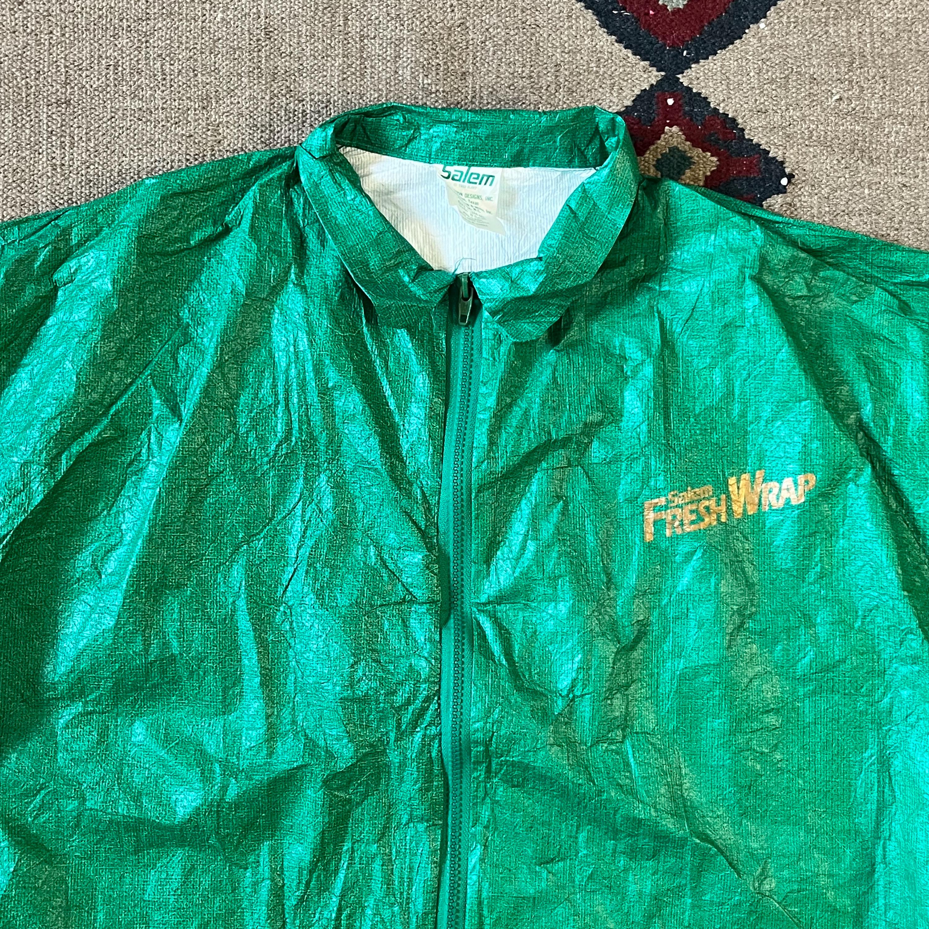 1990s Salem Menthol Cigarettes Tyvek Jacket | Vintage Mens XL