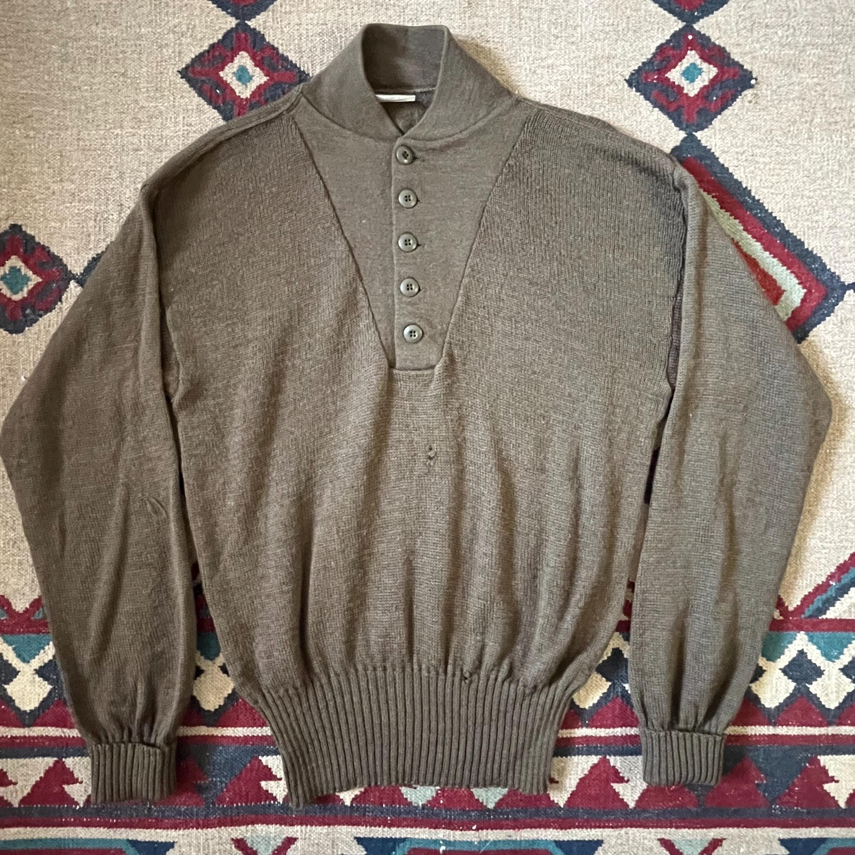 シンゾーン　MILITARY HENLEY PULLOVER BLACK シンゾーン MILITARY HENLEY PULLOVER BLACK