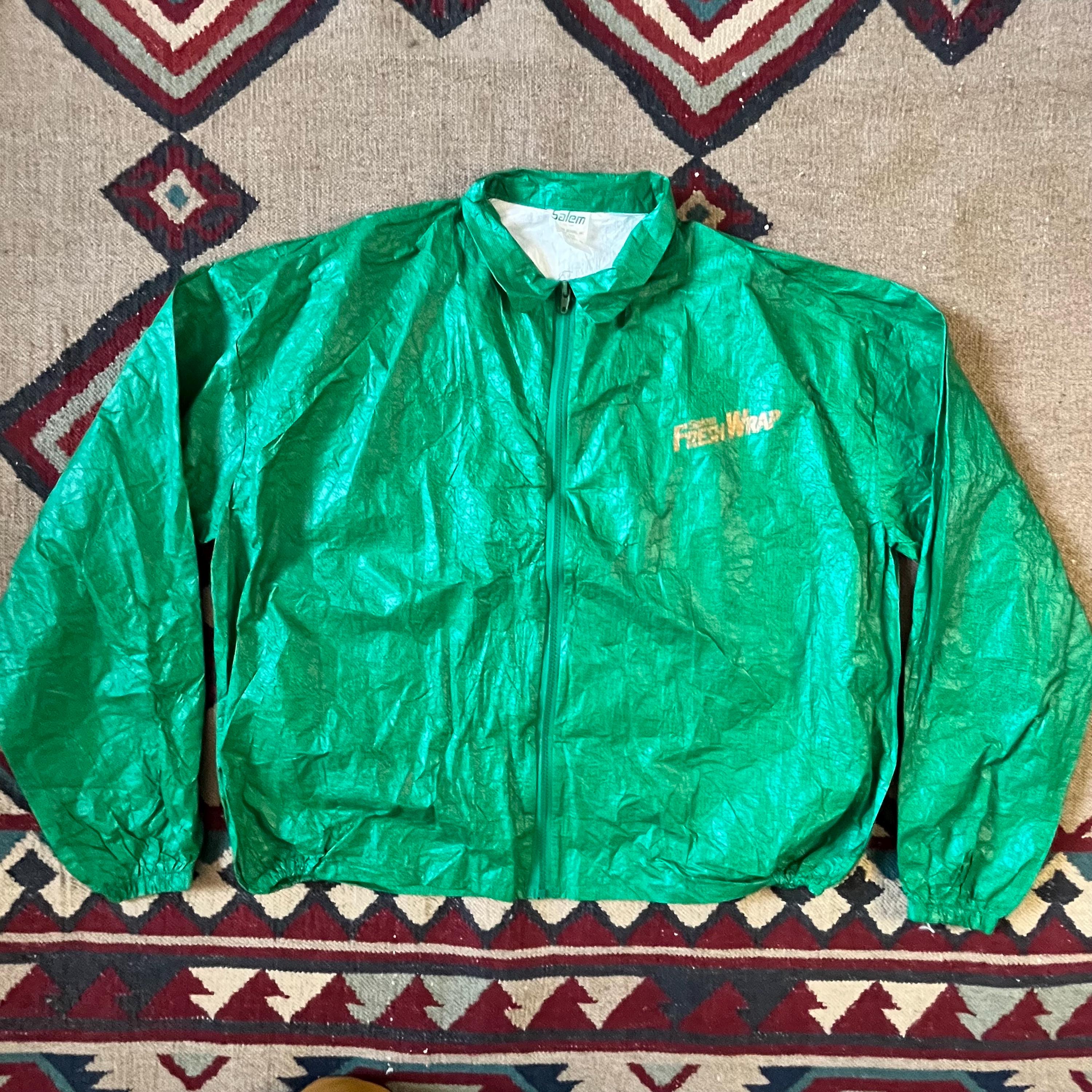 1990s Salem Menthol Cigarettes Tyvek Jacket | Vintage Mens XL