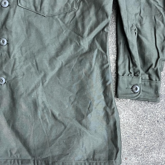 US Army Vietnam OG-107 Cotton Sateen Utility Work… - image 3