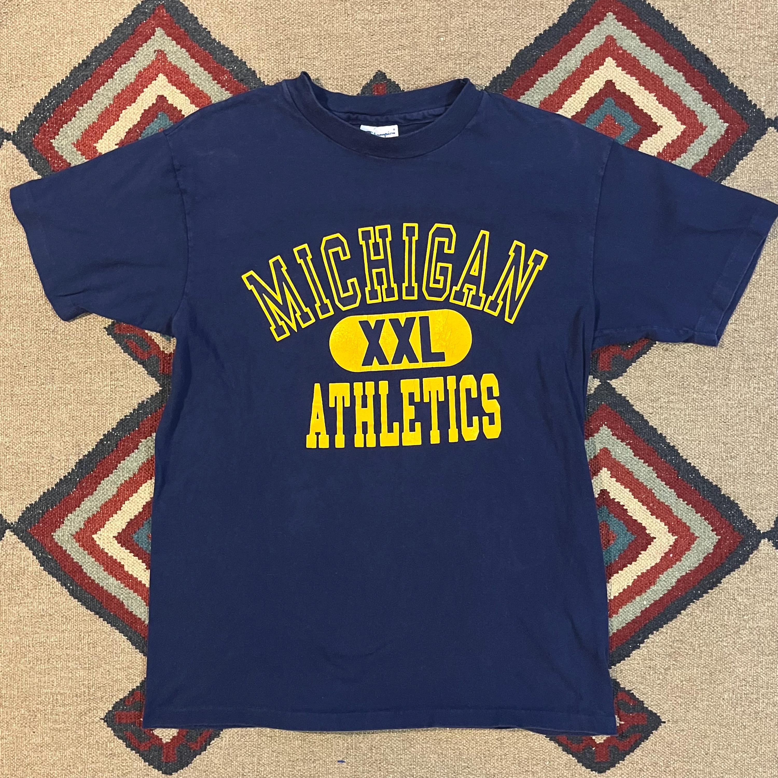 1990s Michigan Wolverines Athletics Champion Brand T-shirt 