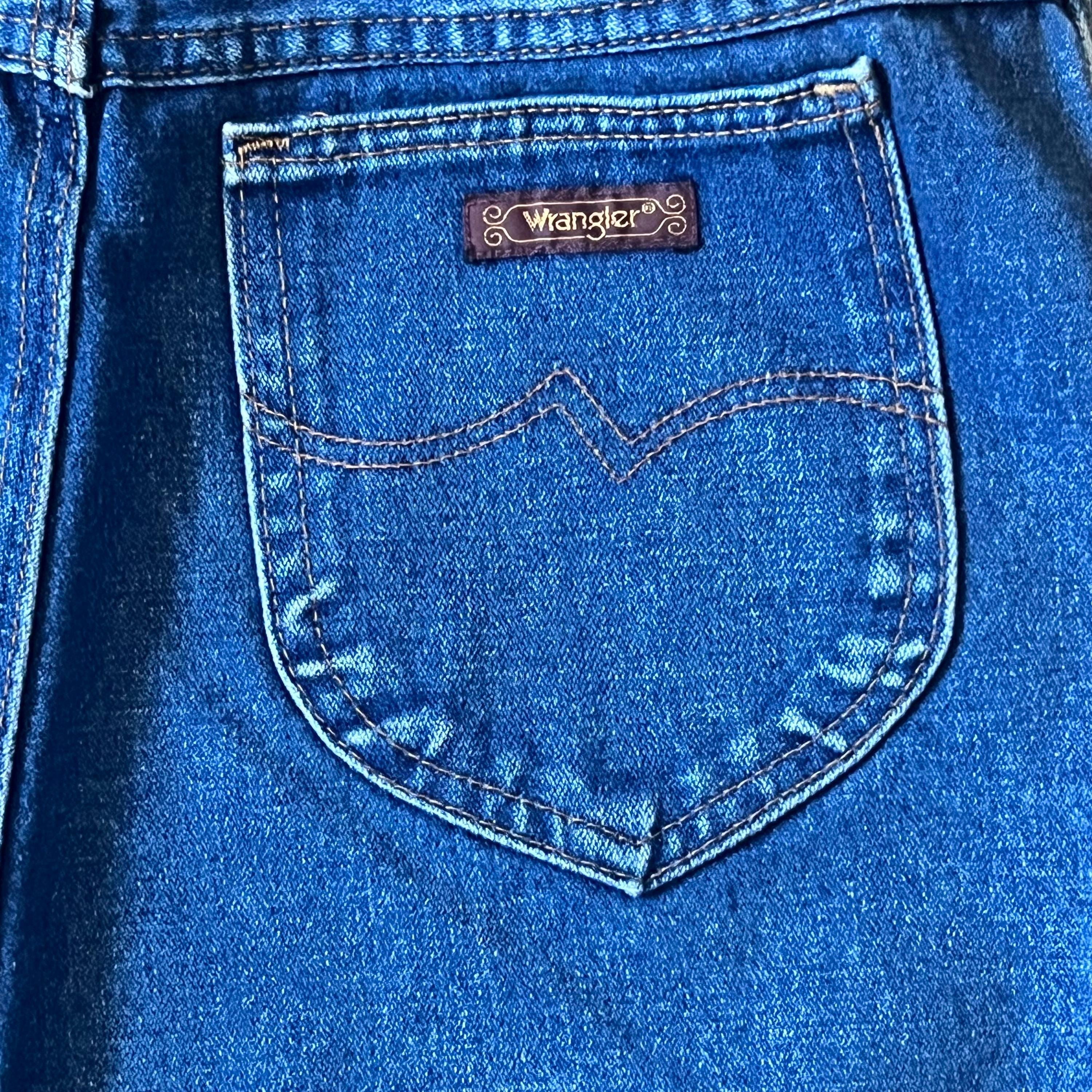 Vaqueros vaqueros Wrangler de los años 70 Vaqueros vintage para