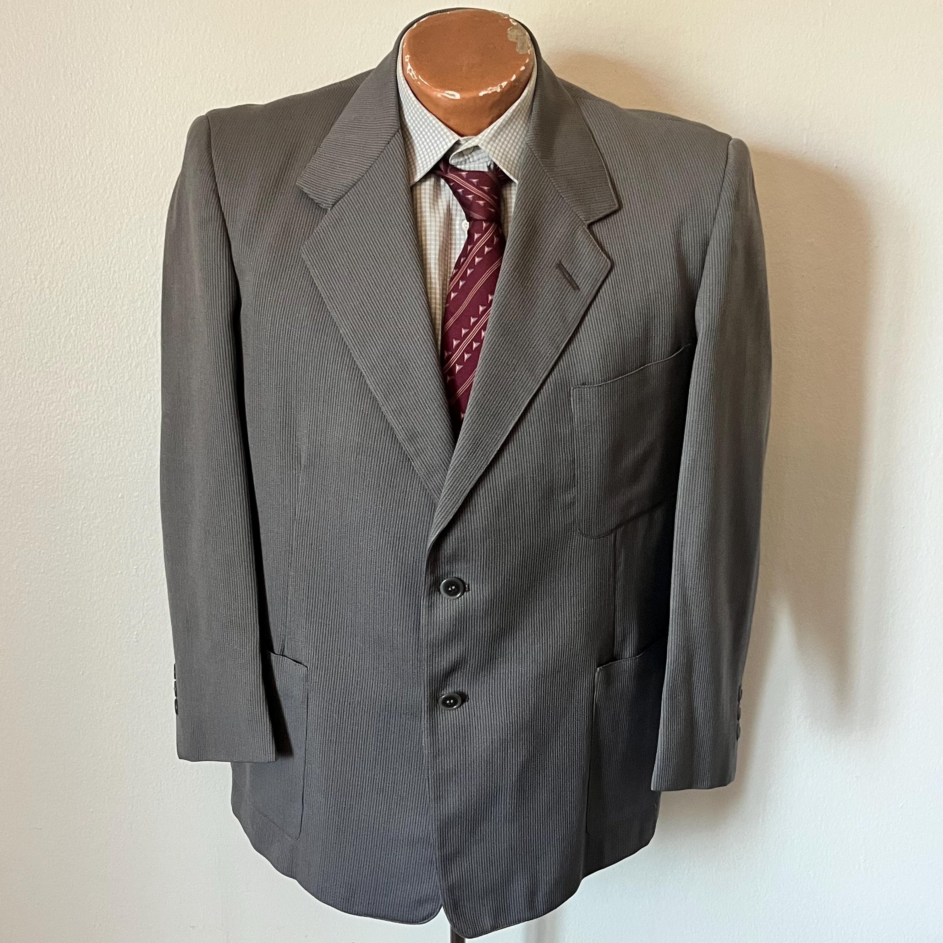 1950s Striped Mens Jacket - Etsy Singapore