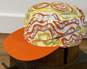 1990s Kelloggs Double Dip Crunch Painter Cap | Vintage Adult Large Cereal Snack Hat