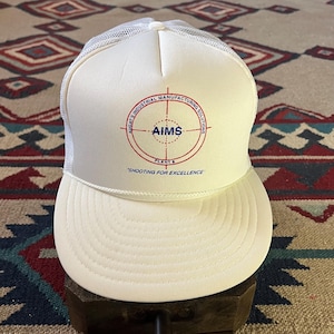Boné Trucker SnapBack Vintage dos anos 90 | Boné Augat&#39;s Industrial Manufacturing Solutions