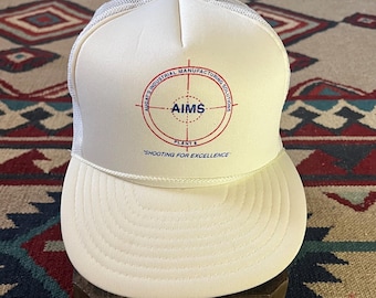 casquette de camionneur SnapBack vintage des années 1990 | Casquette Augat pour solutions de fabrication industrielle