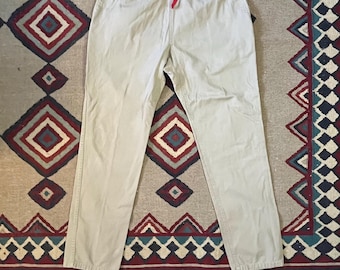 1990er Jahre EMS Wandern Outdoors Kletterhose | Vintage Herren Medium Cotton Twill Jogger