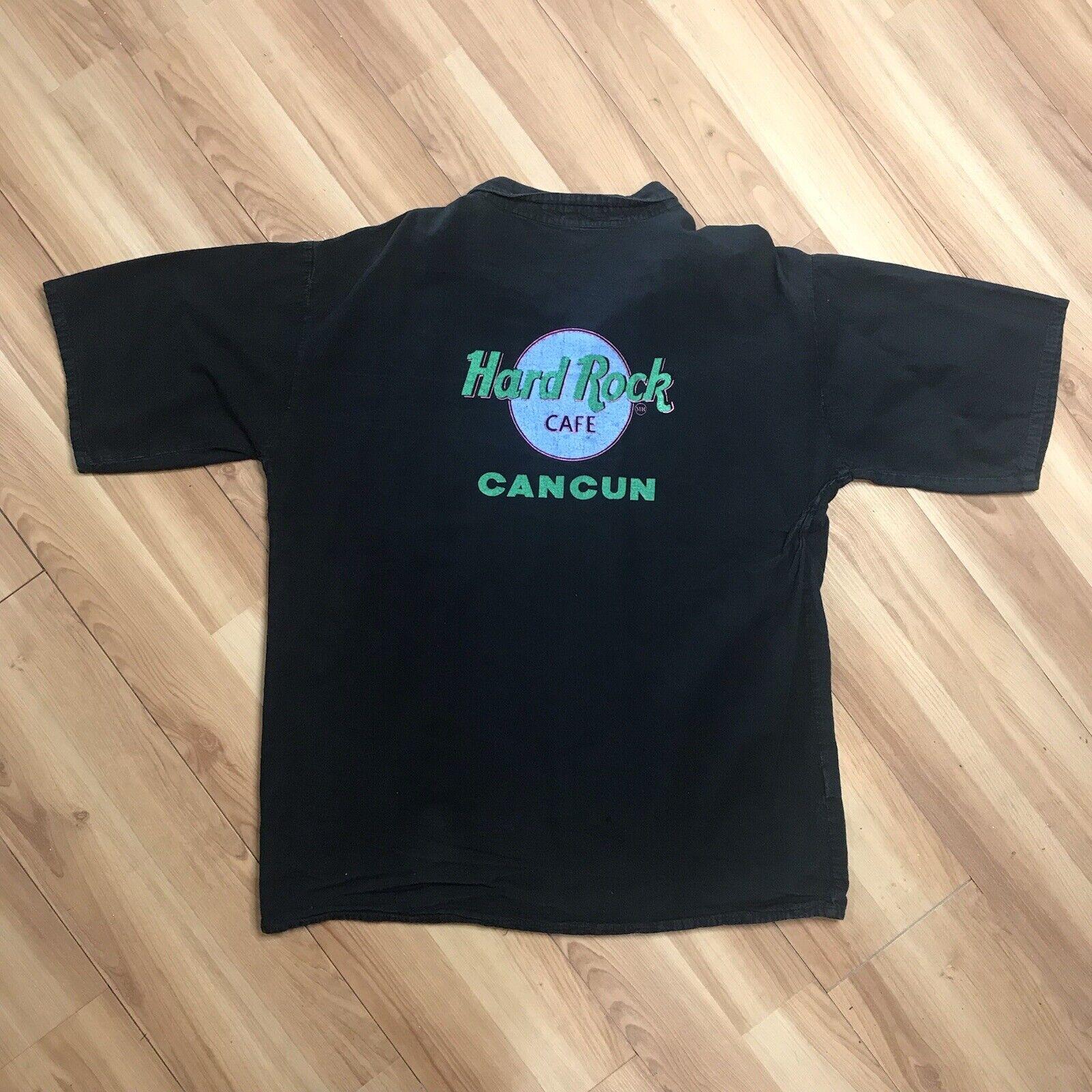 Hard Rock Cafe Cancun Shirt - Etsy