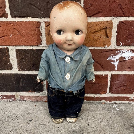 むー　30s〜Buddy Lee Composition Doll Early Composition Buddy Lee Doll | eBay