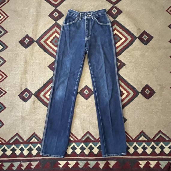 1970s Lee Riders Jeans | Vintage Womens 25x34 Bac… - image 9