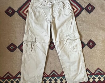 1990s Levis Silvertab Cargo Pants | Vintage Mens 32x30 - Etsy New