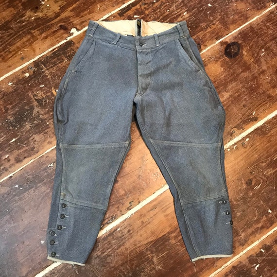 Vintage Sweet Orr Salt & Pepper Jodhpurs Riding Pa