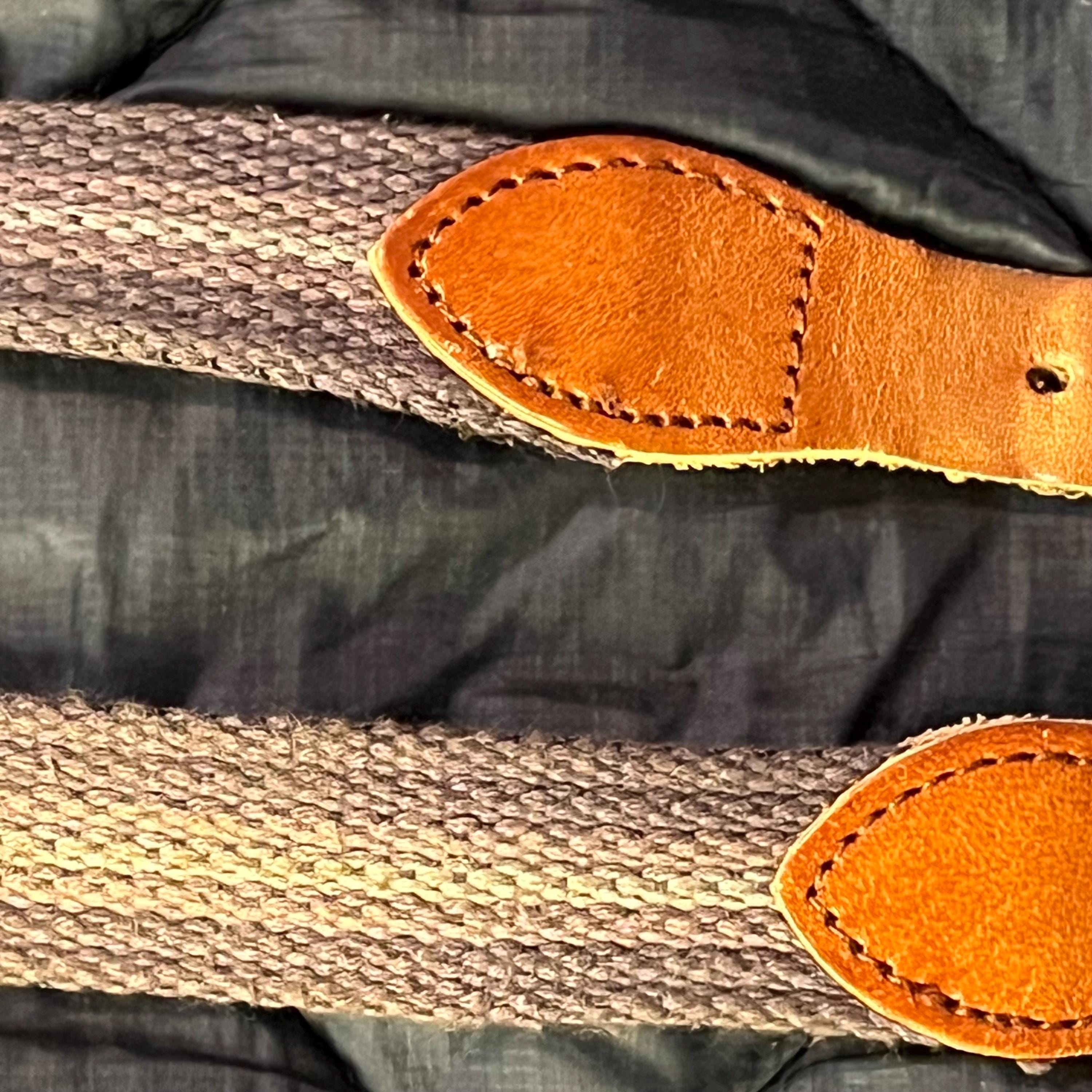 1980s Preppy Canvas & Leather Men display picture 2