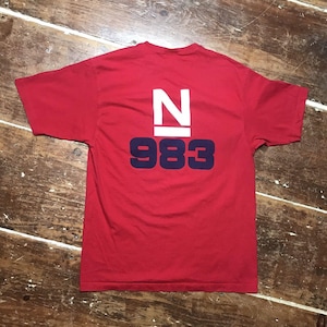 1990s Nautica N 983 Flag Pocket T-Shirt | Vintage Mens Large Crewneck