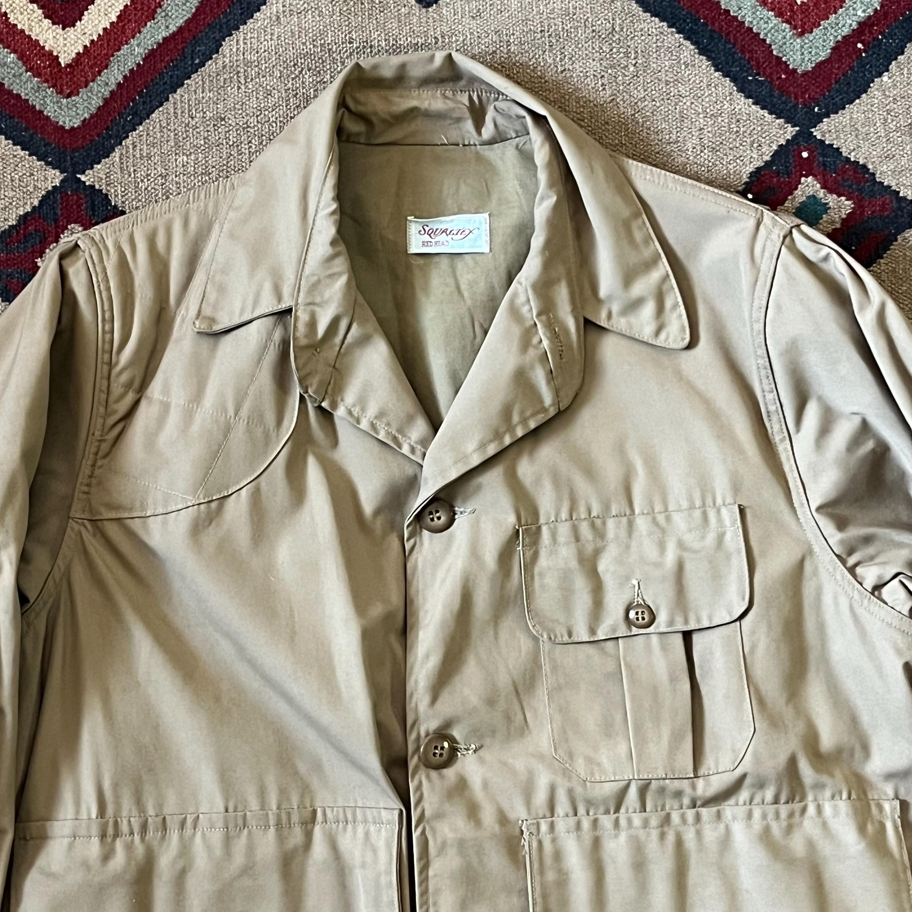 Vintage 60s Squaltex Redhead Hunting Jacket Mens XL Field Button