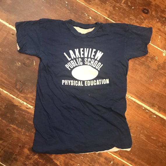Vintage 70s Lakeview Michigan Public Schools Rever