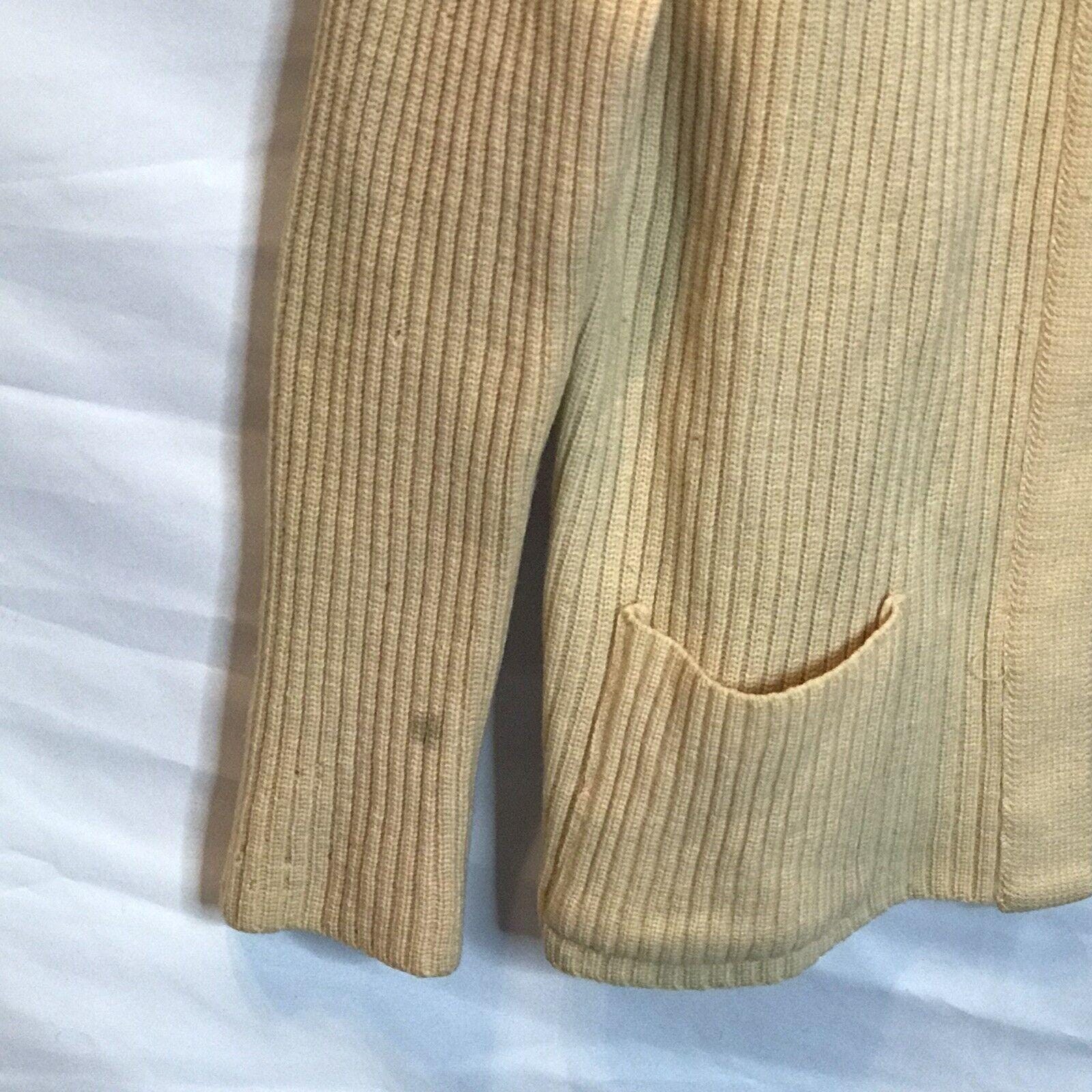 1950s Catalina Wool Cardigan | Vintage Womens Medium Single Button 