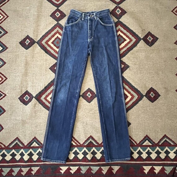 1970s Lee Riders Jeans | Vintage Womens 25x34 Bac… - image 3
