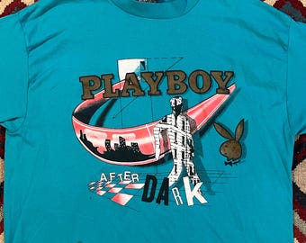 【激レア】PLAYBOY ビンテージ　シャツ PLAYBOY シャツ ヴィンテージ 80年代 ヒュー・ヘフナー レア! T