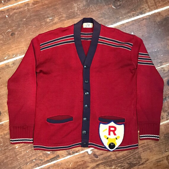 Vintage 50s St. Rita Catholic School Bowling Varsi