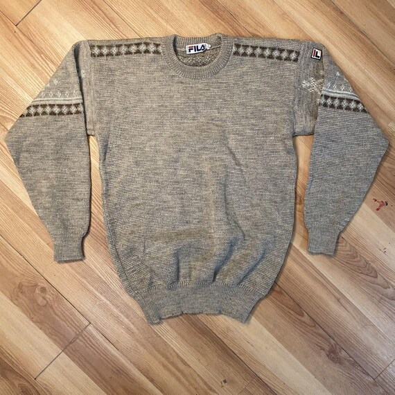 Fila wool sweater sale