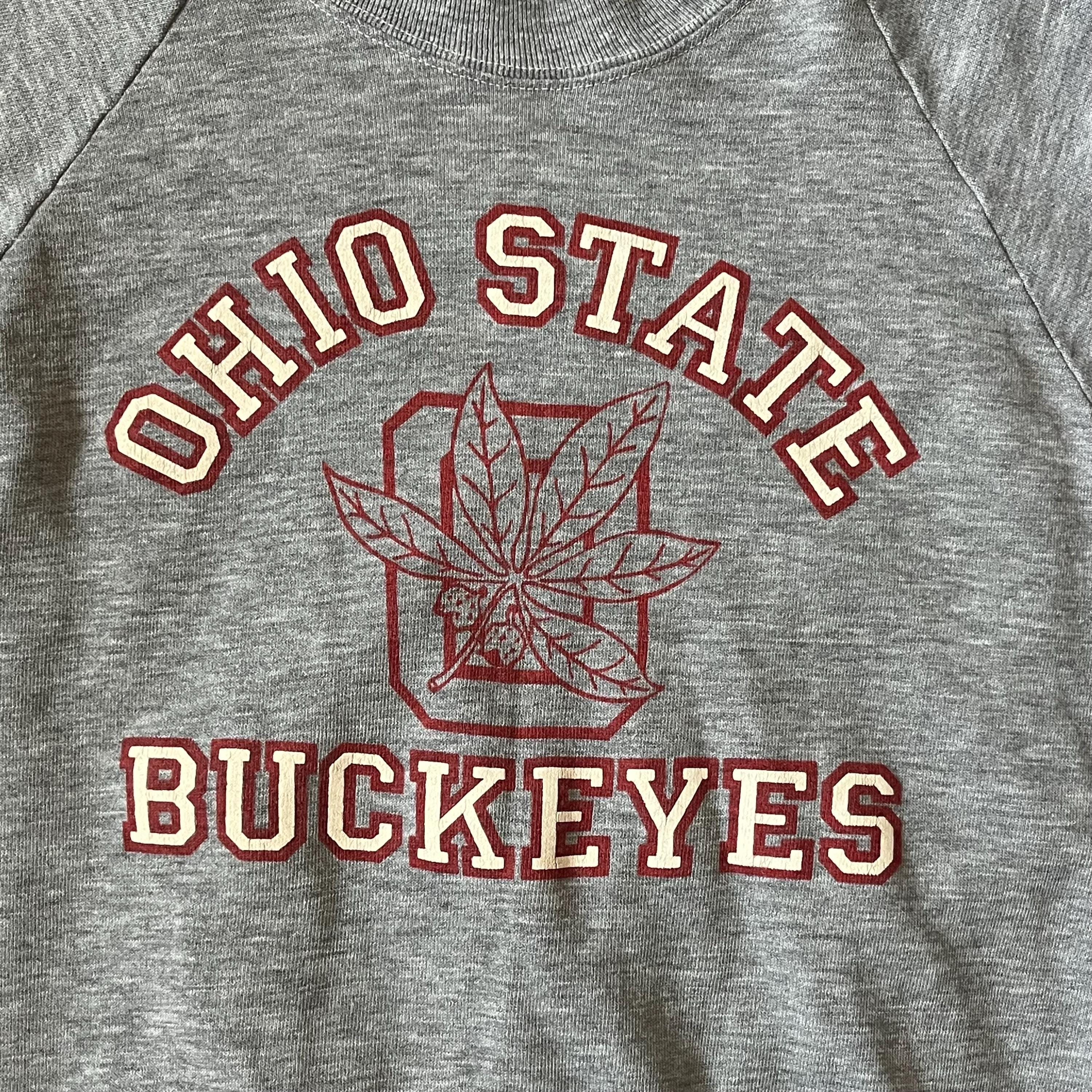 トップス 70s VintageSweat \"OHIO STATE\" raglan トップス 70s VintageSweat 