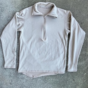 60’S military thermal 1960's USN Wool & Cotton Thermal Undershirt / Vintage