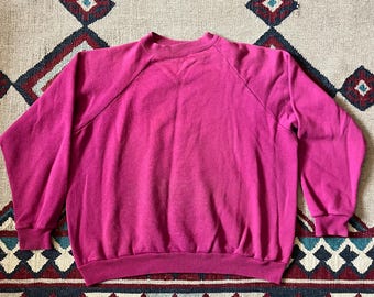 トップス 60s~70s raglan pink sweat トップス 60s~70s raglan pink sweat トップス 60s~70s raglan pink