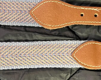 Ceinture vintage des années 90 avec boucle double étoile