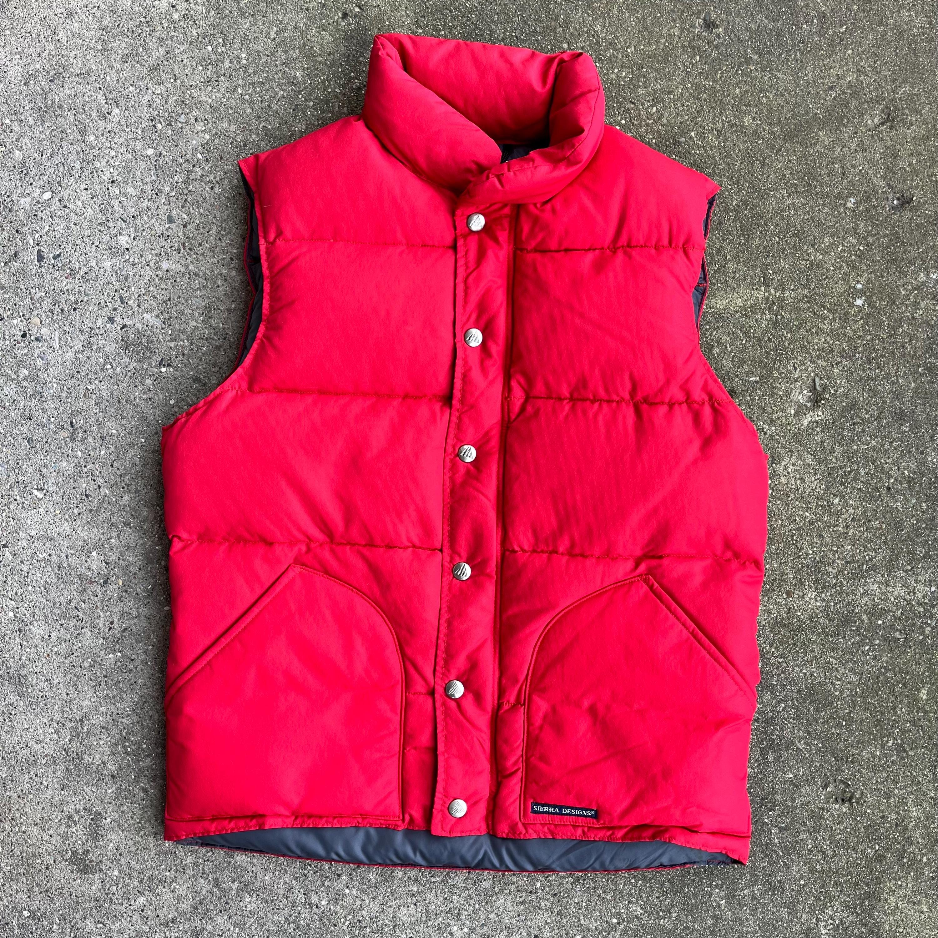 Vintage★COMFY Goose Down Vest USA リバーシブル Vintage COMFY Genuine Goose Down Vest Puffer Lightweight