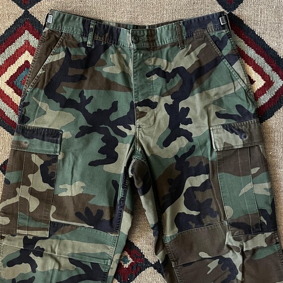 Small Long - US Army USAF USMC BDU Cargo Pants Woodla