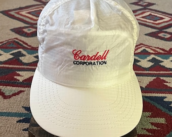 Cappellino snapback vintage Cardell Corporation Automotive Electrical / Cappellino Rip-Stop anni '90