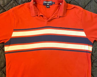 Polo Sport Ralph Lauren Polo Shirt | Vintage 90s Mens XL Cotton