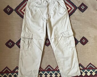 1990s Levis Silvertab Cargo Pants | Vintage Mens 32x30 - Etsy