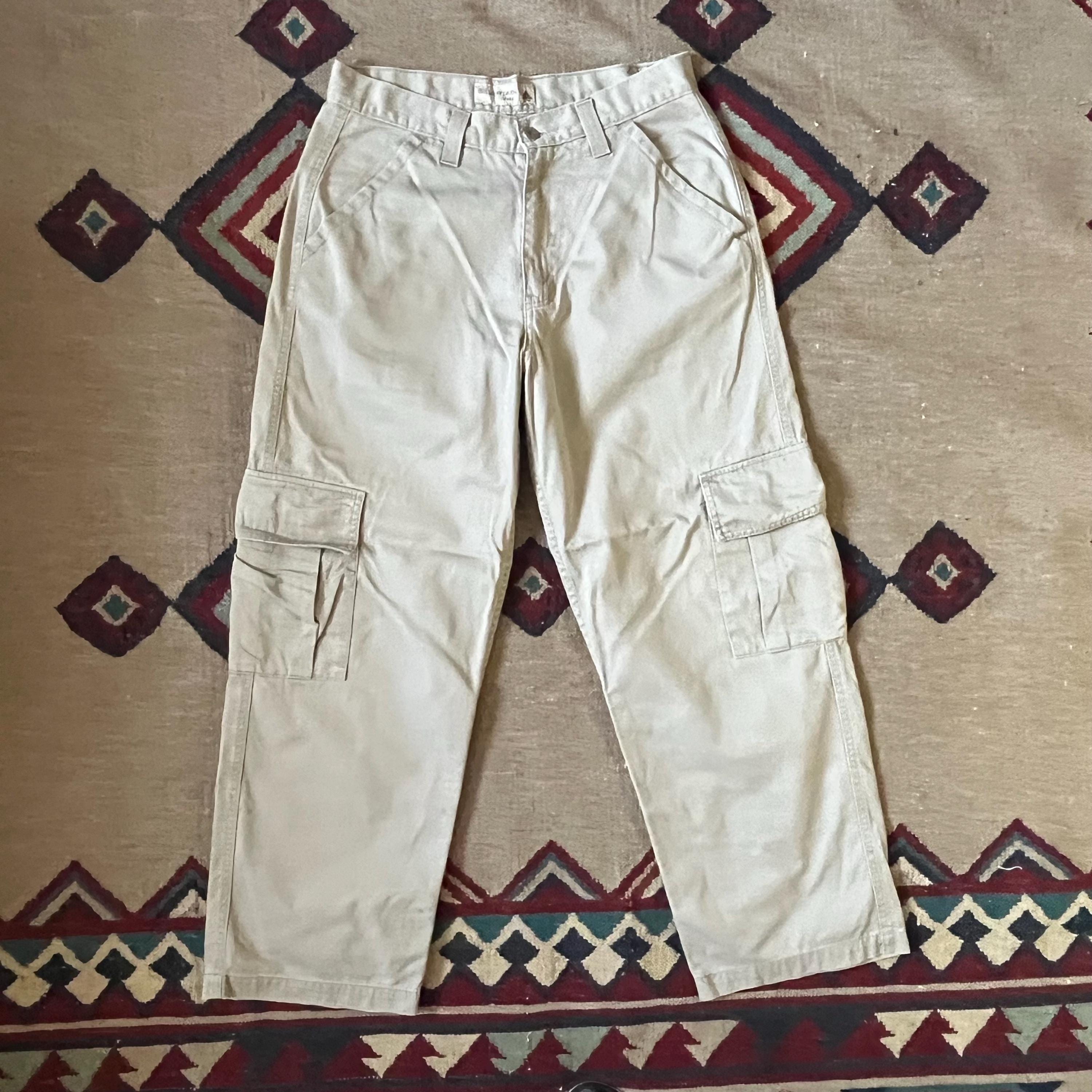 90S Levi’s SILVERTAB CARGO PANTS 1990s Levis Silvertab Cargo Pants | Vintage Mens 32x30 - Etsy Canada