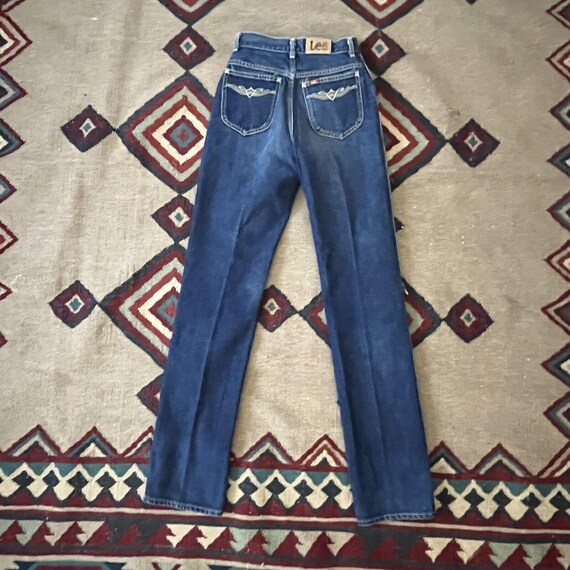 1970s Lee Riders Jeans | Vintage Womens 25x34 Bac… - image 5
