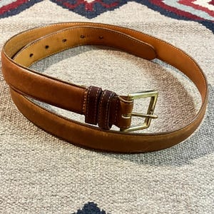 Coach British Tan Leather Men display picture 1