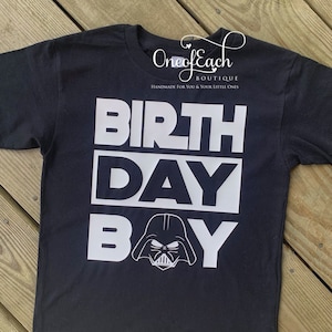 Star Wars Darth Vader Birthday Boy Tee/Bodysuit