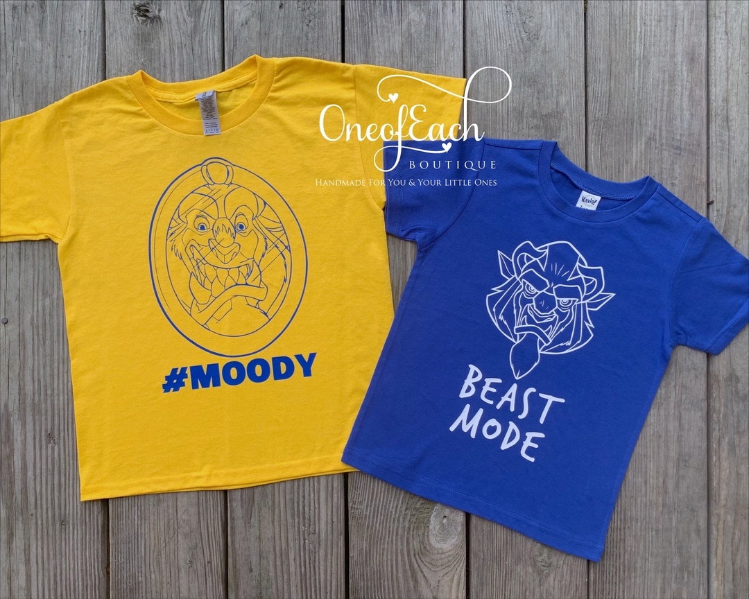 Beast Mode MOODY Beauty and the Beast Bodysuit/shirt - Etsy