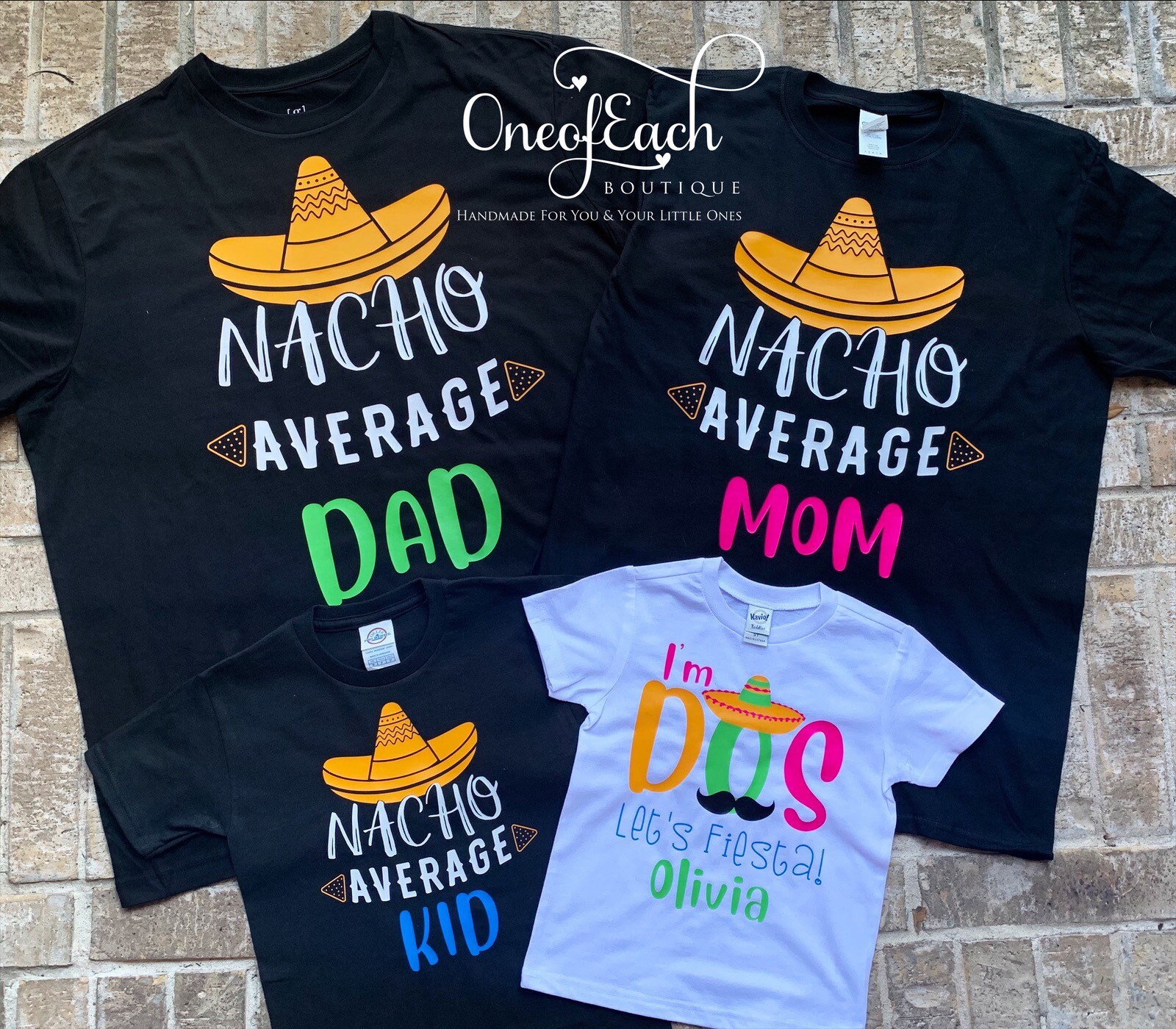 Taco Fiesta Birthday Tee/Family Set