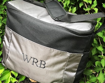 Monogrammed Cooler – Personalized Embroidered Groomsmen Gift