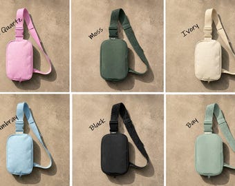Comfort Colors Sling Bag, Crossbody,  Adjustable Travel Bag