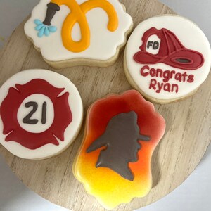 Firefighter Cookies