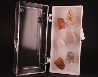 Minerales reactivos a los rayos UV - kit de inicio fluorescente